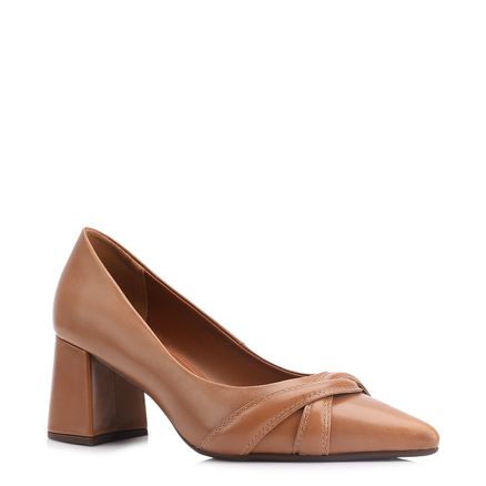 Scarpin - Couro Marrom