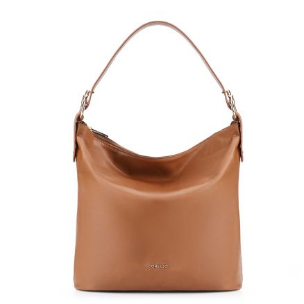 Bolsa Hobo - Couro Marrom