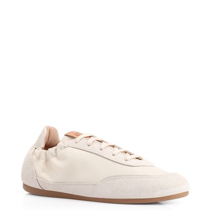 Tênis - Couro Camurça/Nylon Off White