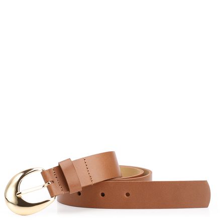 Cinto - Couro Marrom Claro