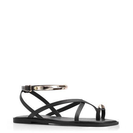 Rasteirinha Toe Ring - Alt Preto