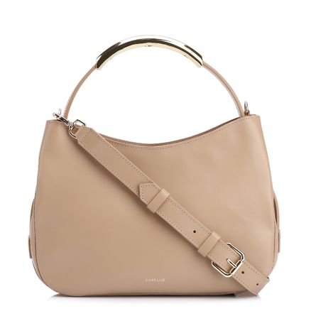 Bolsa De Mão - Couro Bege