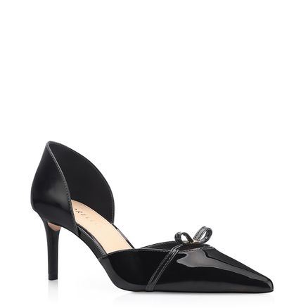 Scarpin Laço - Verniz Preto
