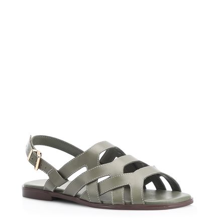 Rasteirinha - Couro Verde