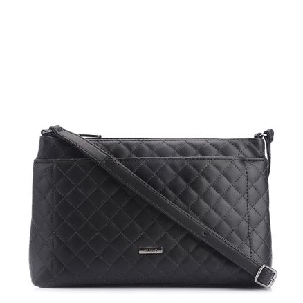 Bolsa Transversal Matelassê - Alt Preto