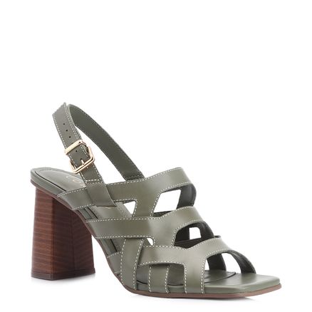 Sandália - Couro Verde