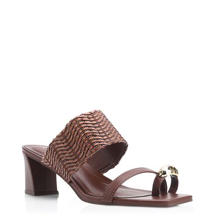 Mule Toe Ring - Alt Tramado Marrom