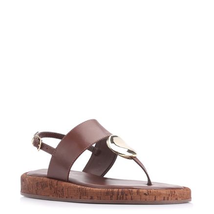 Papete Cortiça - Couro Marrom