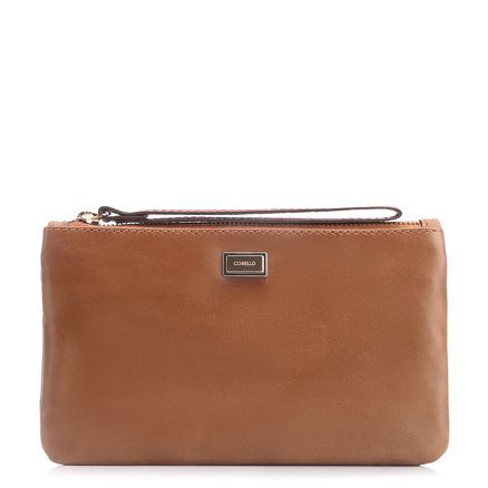 Bolsa Pequena - Couro Marrom