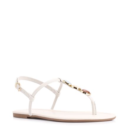 Rasteirinha Pedra - Alt Off White