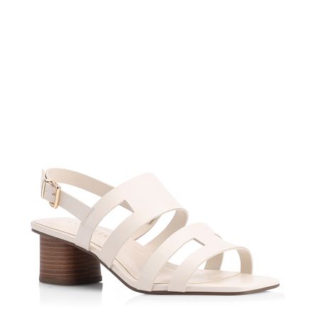 Sandália - Couro Off White