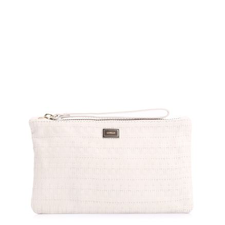 Bolsa Pequena - Couro Off White