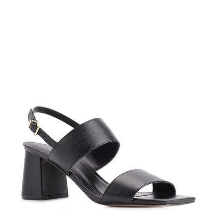 Sandália - Couro Preto