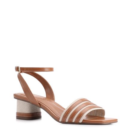 Sandália - Alt Marrom/Alt Linho