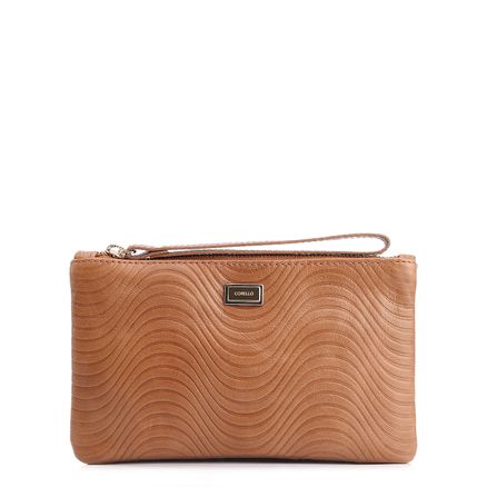 Bolsa Pequena - Couro Onda Canela