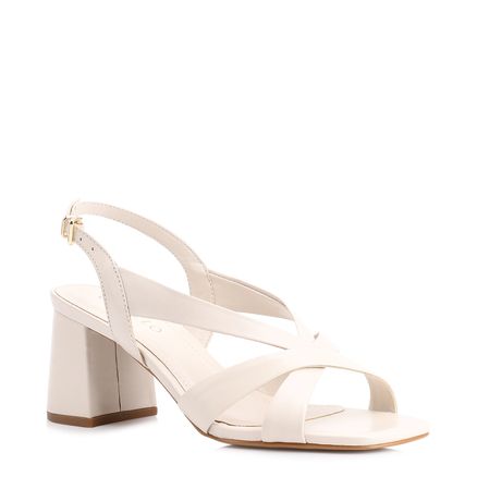 Sandália - Couro Off White
