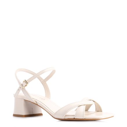 Sandália - Couro Off White