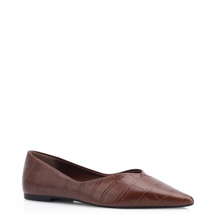 Sapatilha - Alt Croco Marrom