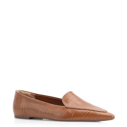 Mocassim - Alt Croco Marrom