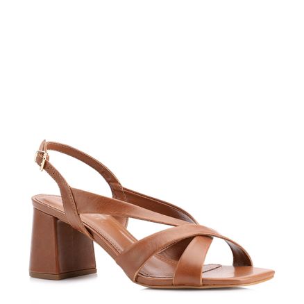 Sandália - Couro Marrom Claro