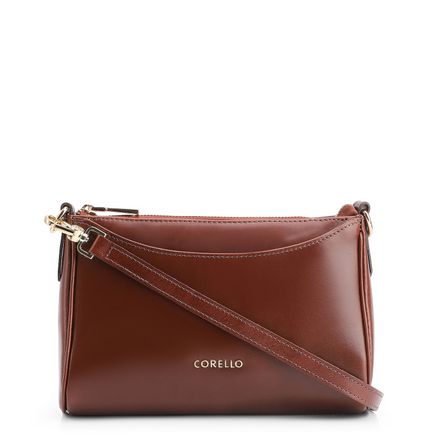 Bolsa Transversal - Couro Marrom