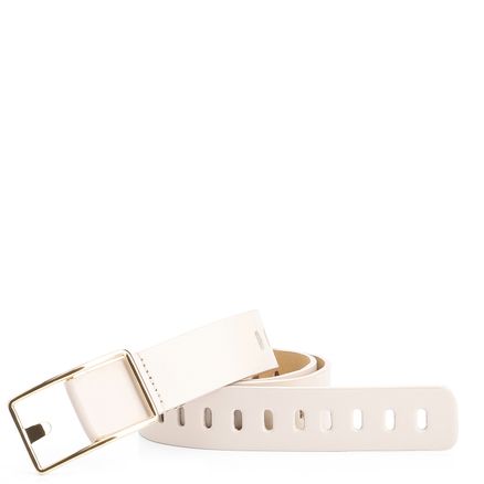 Cinto - Couro Off White