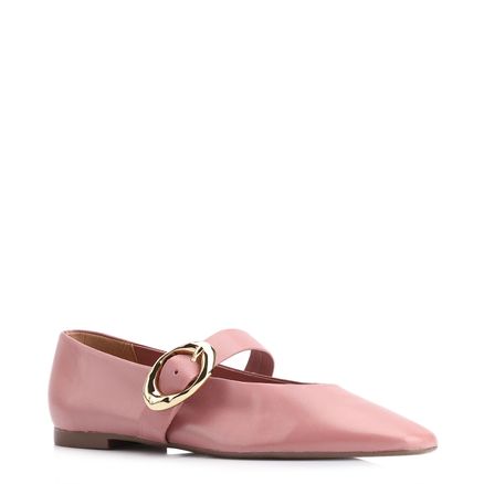 Sapatilha - Couro Rosa