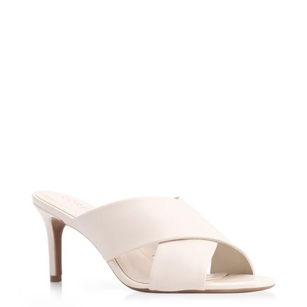 Mule - Couro Off White