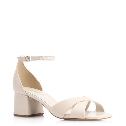 Sandália - Couro Off White