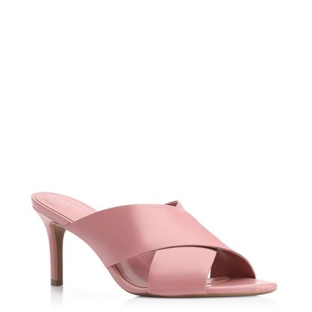 Mule - Couro Rosa