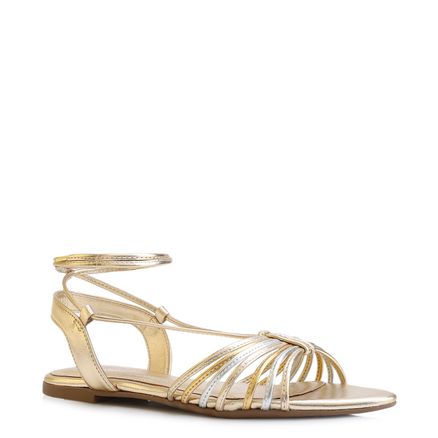 Rasteirinha - Alt Dourado/Prata