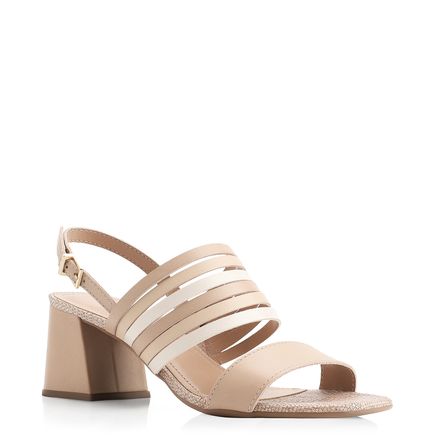 Sandália - Couro Bege