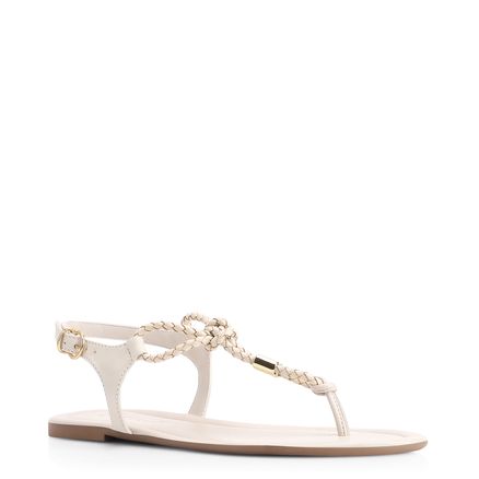 Rasteirinha Tramado - Alt Off White