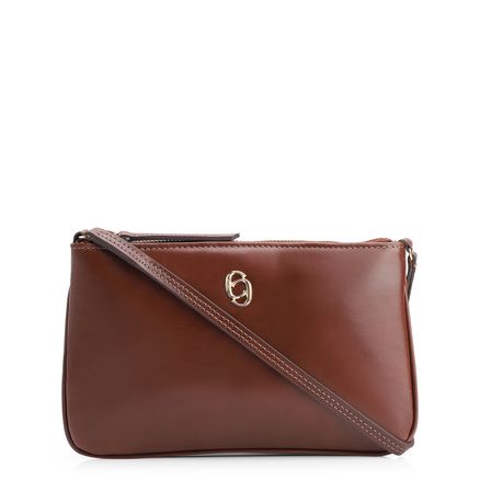 Bolsa Transversal - Couro Gianduia