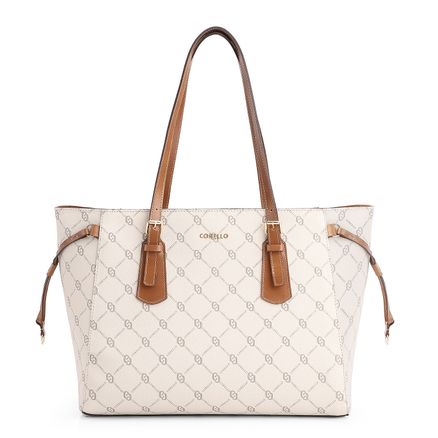 Bolsa Sacola - Alt Monograma Off White
