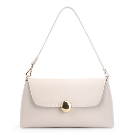 Bolsa De Mão - Couro Off White