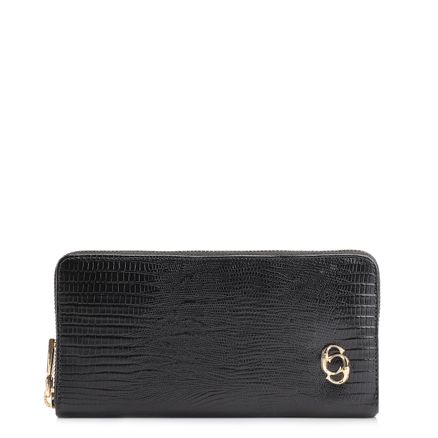 Carteira - Couro Lezard Preto