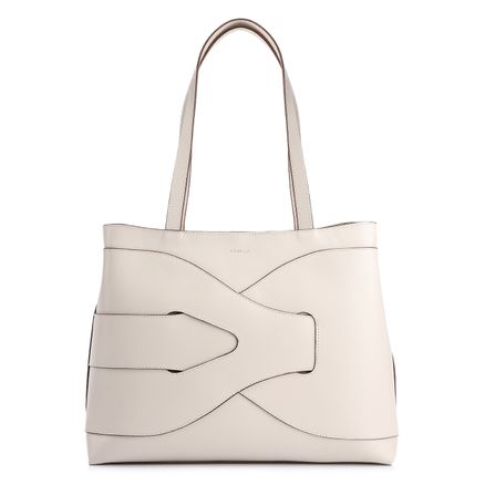 Bolsa Tote - Couro Off White