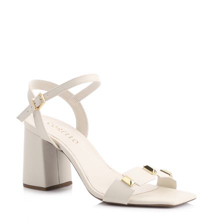 Sandália Studs - Alt Off White