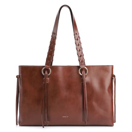 Bolsa Tote - Couro Marrom