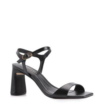 Sandália - Couro Preto