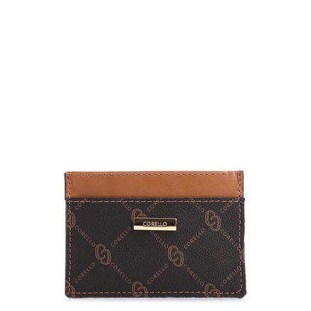 Porta Cartão - Alt Monograma Marrom