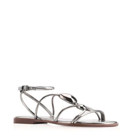 Rasteirinha Esfera Orgânica - Alt Prata