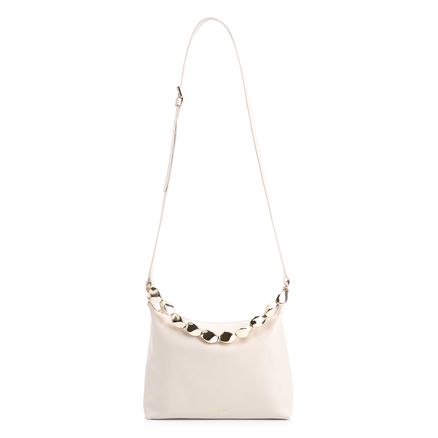 Bolsa Transversal - Couro Off White
