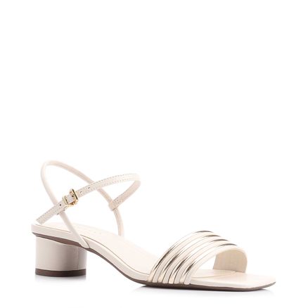 Sandália - Alt Off White/Alt Dourado