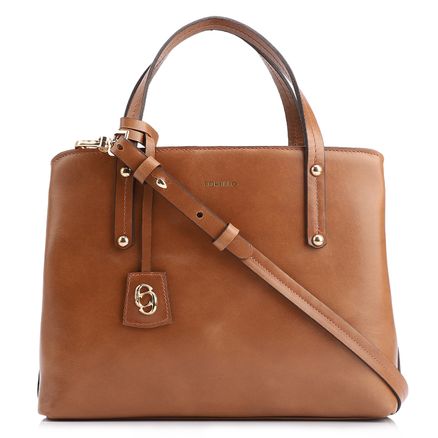 Bolsa Tote - Couro Marrom Claro