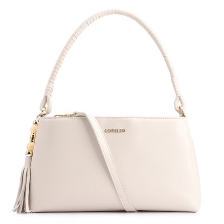 Bolsa De Ombro - Couro Off White