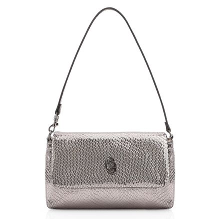 Bolsa De Ombro Python - Alt Prata