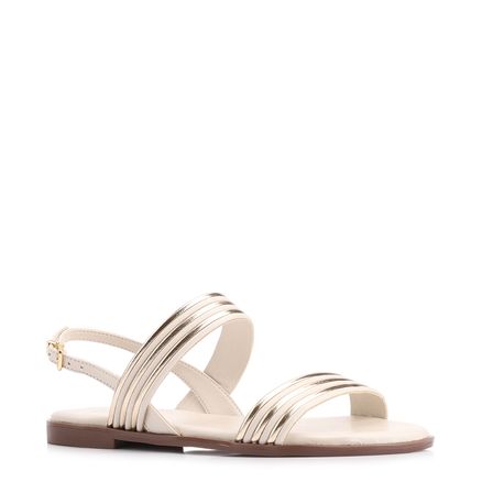 Rasteirinha - Alt Off White/Alt Dourado