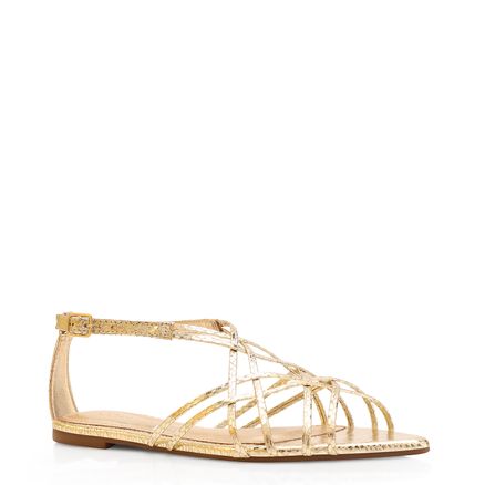 Rasteirinha Python - Alt Dourado